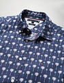 Tommy Hilfiger Mini Palm Print Slim Shirt
