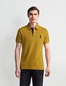 U.S. Polo Assn. Denim Co. Muscle Fit Solid Polo Shirt