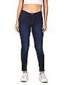 Flying Machine Women Mid Rise Wash Jeans