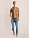 U.S. Polo Assn. Vertical Stripe Pique Polo Shirt