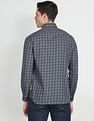 Arrow Sports Cutaway Collar Tartan Check Shirt