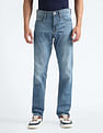 Flying Machine Freddie Slim Straight Mid Rise Jeans