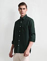 Arrow Sport Manhattan Slim Pinstriped Twill Shirt