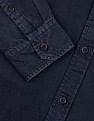 Flying Machine Cotton Chambray Weave Shirt