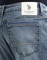U.S. Polo Assn. Denim Co. Brandon Slim Tapered Blue Jeans