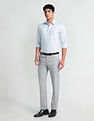 Arrow Pure Cotton Solid Dobby Shirt