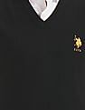 U.S. Polo Assn. V-Neck Sleeveless Sweater
