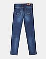 U.S. Polo Assn. Kids Stone Wash Whiskered Jeans