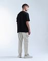 Flying Machine Mid Rise Relaxed Fit Cargo Trousers