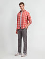 Arrow Sport Regular Fit Mid Rise Trousers
