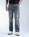 Flying Machine Freddie Slim Straight Fit Whiskered Jeans