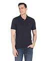 AD by Arvind Modern Jersey Slub Polo Shirt