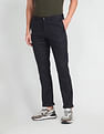 Arrow Sports Solid Dobby Autoflex Trousers
