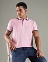 Tommy Hilfiger Solid Regular Fit Cotton Polo T-Shirt
