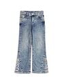 U.S. Polo Assn. Kids Girls Mid Rise Bootcut Jeans