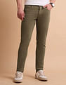 U.S. Polo Assn. Denim Co. Brandon Slim Tapered Fit Brown Jeans