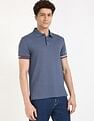 Tommy Hilfiger Solid Slim-Fit Cotton Polo Shirt