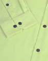 Arrow Newyork Brooklyn Super Slim Fit Solid Shirt