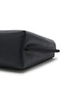 Tommy Hilfiger Solid Blue Pu Handbags
