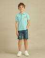 U.S. Polo Assn. Kids Boys Graphic Print Polo Shirt