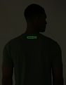 Flying Machine Graphic Print Glow In The Dark T-Shirt
