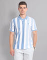 AD by Arvind Vertical Stripe Real Deal Polo Shirt