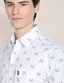 U.S. Polo Assn. Matt Print Dobby Shirt