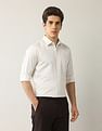 Arrow Liberty Classic Fit Vertical Striped Shirt