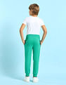 U.S. Polo Assn. Kids Boys Pure Cotton Solid Joggers