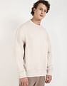 Calvin Klein Jeans Embroidered Logo Relaxed-Fit Cotton Sweatshirt