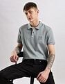 Calvin Klein Jeans Solid Regular Fit Cotton Polo Shirt