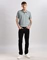 Calvin Klein Jeans Solid Regular Fit Cotton Polo Shirt