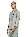 U.S. Polo Assn. Denim Co. Spread Collar Solid Casual Shirt