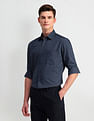 Arrow Abstract Print Cotton Shirt