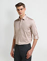 Arrow Manhattan Slim Fit Satin Shirt