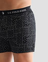 USPA Innerwear Printed Cotton OEX09 Boxers - Pack Of 2