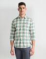 U.S. Polo Assn. Denim Co. Tartan Herringbone Slim Shirt