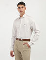Tommy Hilfiger Melange Striped Slim Fit Shirt
