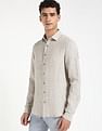 Calvin Klein Jeans Solid Slim-Fit Cotton Shirt