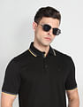 Arrow Cotton Solid Polo Shirt