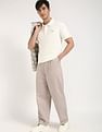 Calvin Klein Jeans Mens Relaxed Fit Solid Polo Shirt