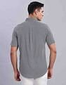 Tommy Hilfiger Mens Navy Geometric Shirt
