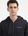 Tommy Hilfiger Solid Logo Hood Sweatshirt