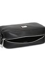 Tommy Hilfiger Solid Black Pu Sling Bag
