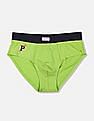 USPA Innerwear Boys Solid Cotton Spandex IKBA Briefs - Pack Of 3