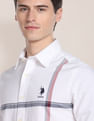 U.S. Polo Assn. Signature Engineered Stripe Oxford  Shirt