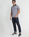 Arrow Sports Two Tone Pique Polo Shirt