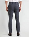 Arrow Slim Fit Checked Trousers